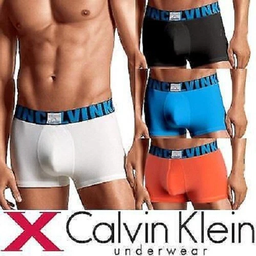 Calvin Klein Men's Boxer X Micro Low Rise U8802 Trunk Ck Underwear Brief  Bottom