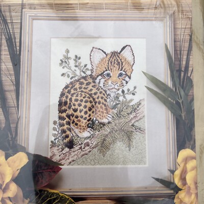 Something Special Baby Ocelot Picture Counted Cross Stitch Kit #50723 New