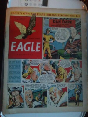 Eagle Comic Dan Dare Mekon 30th July 1954 Vol. 5 No. 31