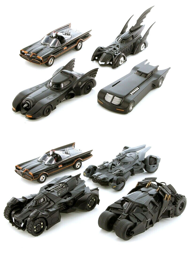 JADA 1/32 CLASSIC 1966 1989 2008 Animated Series BATMOBILE JADA 1/32 CLASSIC 1966 1989 2008 Animated Series BATMOBILE