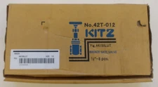 KITZ CAT NO: AK150LUT BRONZE GATE VALVE 1/2" CLASS 150 8 PER BOX 42T-012