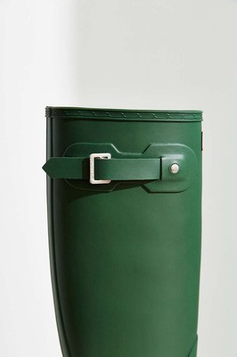 Hunter Rainboots Boots Original Tall Green NIB Size 6 US