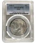 1998 S 50c KENNEDY Matte Silver Half Dollar SMS SP70 Rare Graded Coin On Sale792