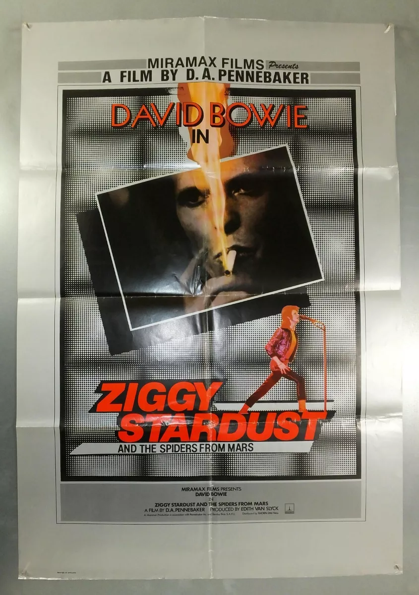 Ziggy Stardust and the Spiders From Mars Movie Poster 1983 1