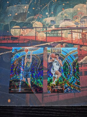 23-24 Select H2 Ben Sheppard Courtside & Andre Jackson Jr, Premier /99 RC SP