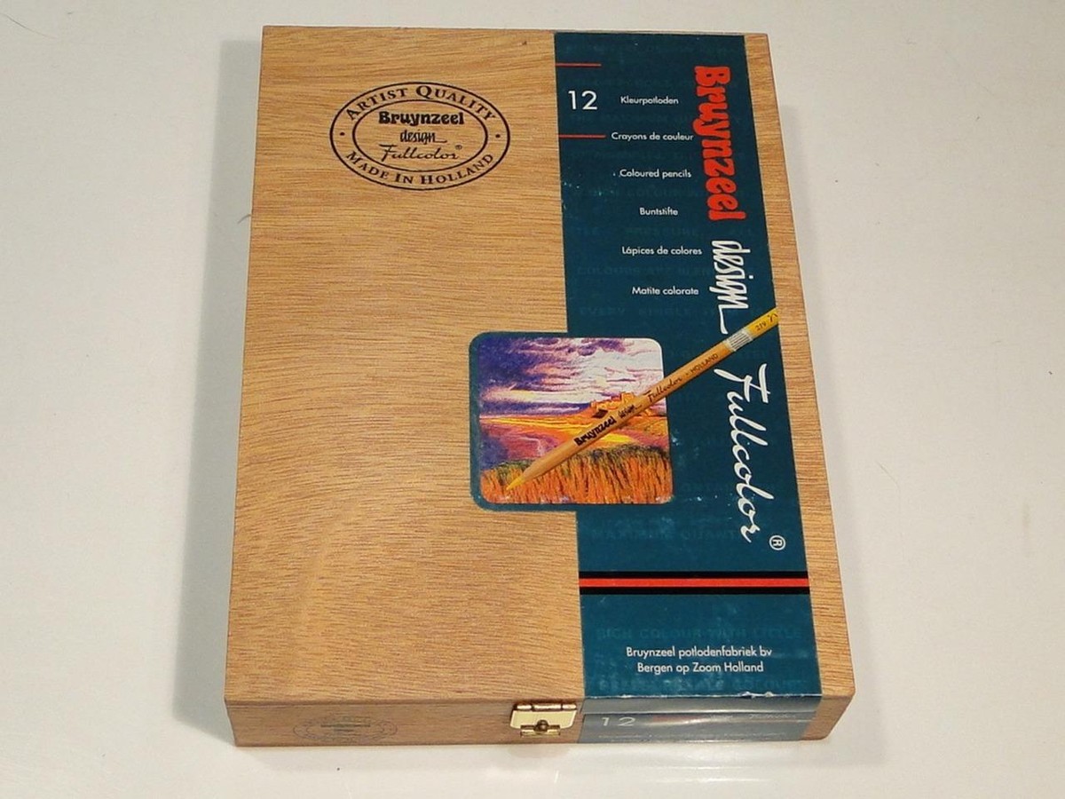 Bruynzeel Design Fullcolor Colored Pencils Set of 12 New in Box | eBay