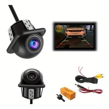 Car rearview mirror camera high-definition wide-angle rearview night vision 