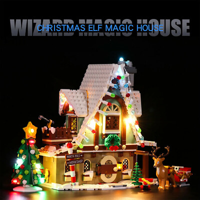 LED Licht-Kit NUR Für LEGO 10275 Elf Club Magic Castle Weihnachtslicht Dekor-