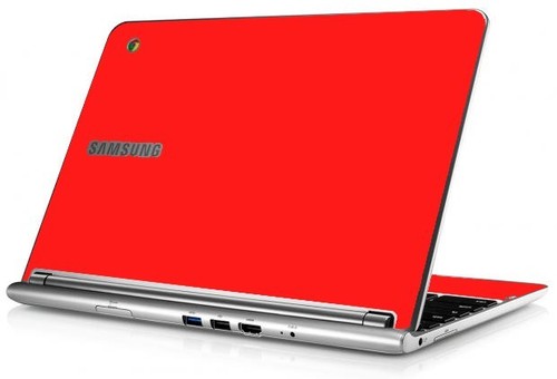 Decalcomania protezione pelle laptop colore standard LidStyles Samsung Chromebook XE303C12 - Foto 1 di 11