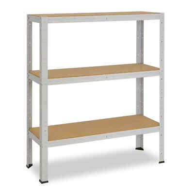 shelfplaza OFFICE 100x120x30 cm Schwerlastregal Büro Akten Hobby Lager Keller