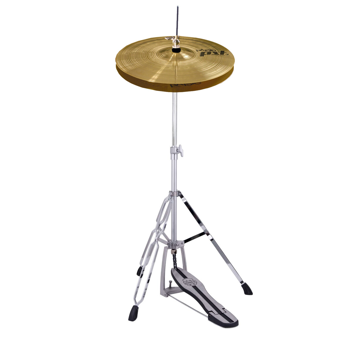 Hi-Hat Cymbals 14"" Paiste PST3 With Mapex Cymbal Stand