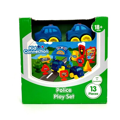 kid connection police play set