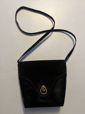 VINTAGE BALLY Coordinates 1980's Black Patent Leather Purse | eBay