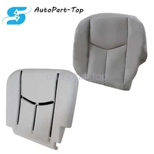 For 2003-2006 Chevy Suburban Avalanche Driver Bottom Leather Seat Cover & Foam