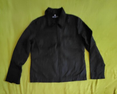 Morgane le fay. federleichte gefütterte Jacke. schwarz. unisex. Gr. M.