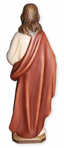 Estatua De Barmherziger Jesús Corazón Sagrado Corazón H 15 CM Madera de Arce - Imagen 4 de 7