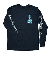 Born X Raised X Wacko Maria Long Sleeve T Shirt Medium Black NEW NWOT