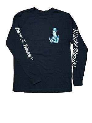 Born X Raised X Wacko Maria Long Sleeve T Shirt Medium Black Born X Raised X Wacko Maria Long Sleeve T Shirt Medium Black