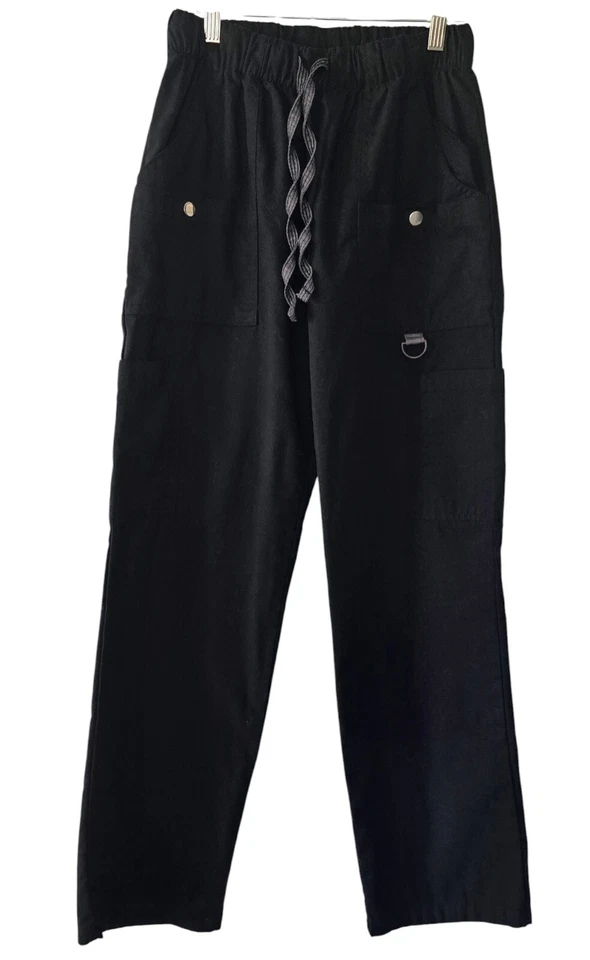 Conjunto Exfoliante Medgear - Top y Pantalones Jogger Mujer Negro Modelo Es Talla 4 Foto 3 de 4