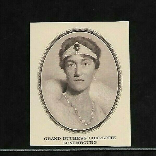 Luxembourg Vignette PCGS 65 PPQ UNC Grand Duchess Charlotte 