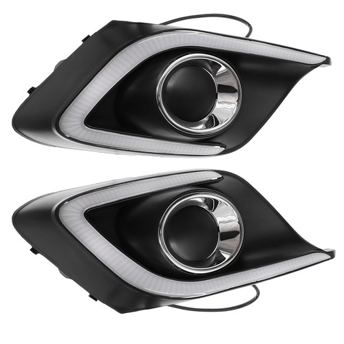 Luz de circulación diurna LED DRL blanca 2 piezas para Mazda 3 Axela 2014-2015 - Imagen 6 de 14