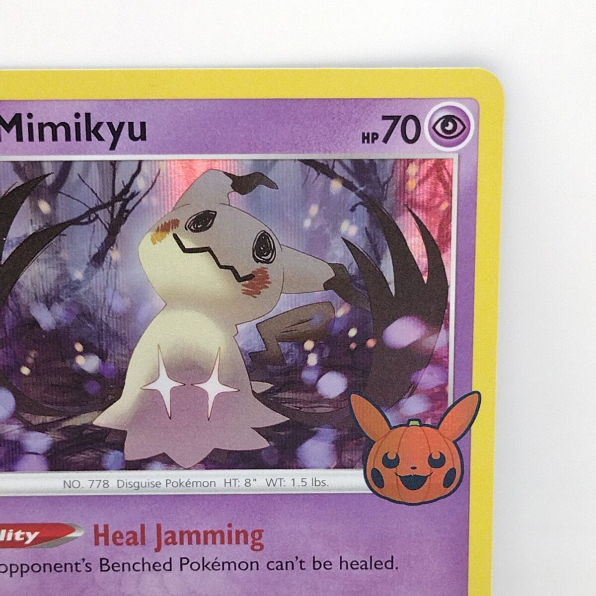 Pokemon Card Mimikyu 081/189 Holo Rare Trick Or Trade Halloween