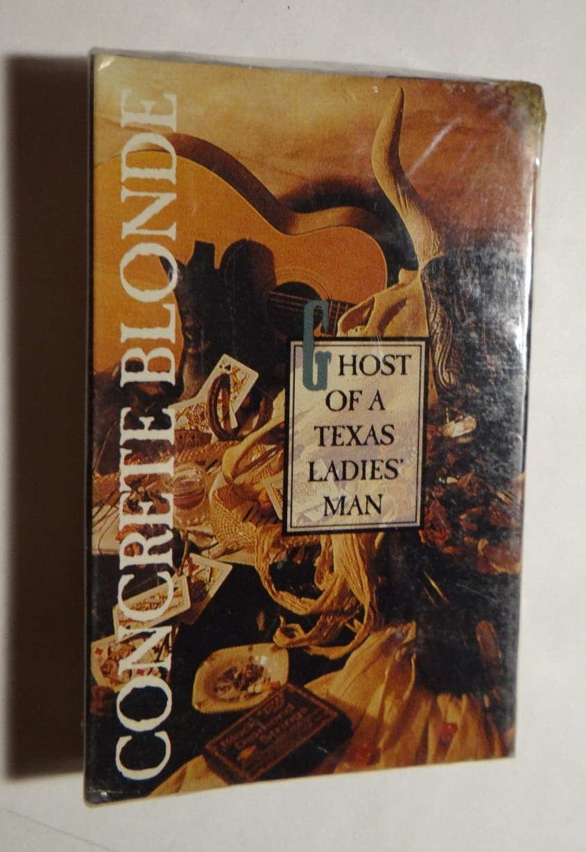 Cassingle Concrete Blonde Ghost of a Texas 1992 IRS Cassette Single