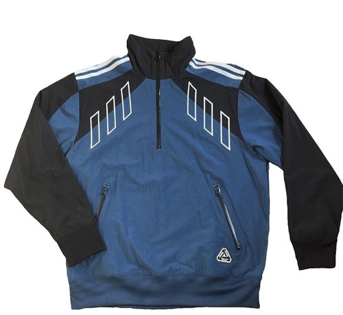 Palace Hexagon Pertex Quilted Jacket in 'Blue' Size Large | eBay
