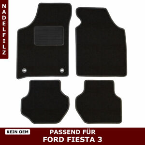 Auto Fußmatten Ford Fusion - Grau Nadelfilz 4tlg 2002-2012 Mit Fußablage