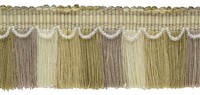 Schnitt Fransen Rand Mit Perlen Und Gewebt Halterung,Farbe VL06 - Knochen Creme