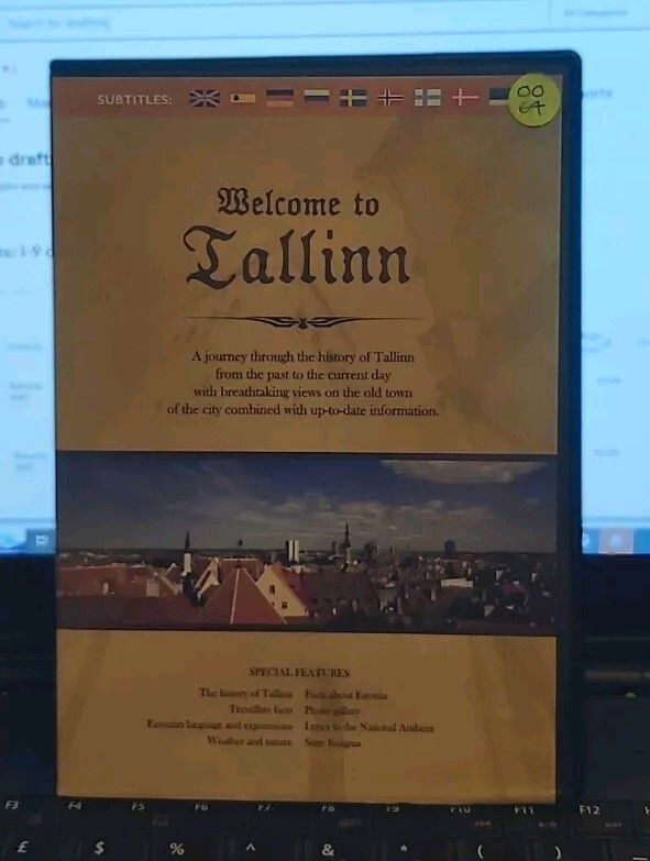 Welcome To Tallinn DVD Very Good Condition