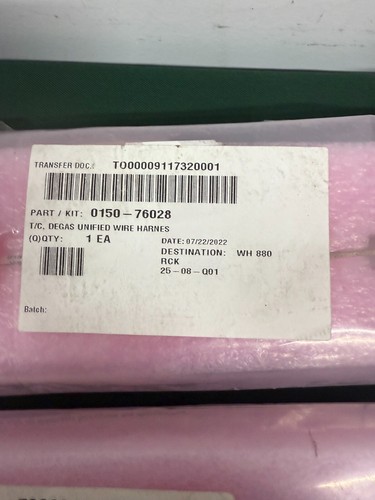 APPLIED MATERIALS 0150-76028 T/C,DEGAS UNIFIED WIRE HARNES,NEW - Picture 3 of 4