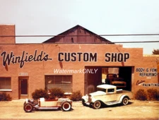 "Kustom Car King" "Gene Winfield's" 1960's "Custom Car Shop" PHOTO! #(1)