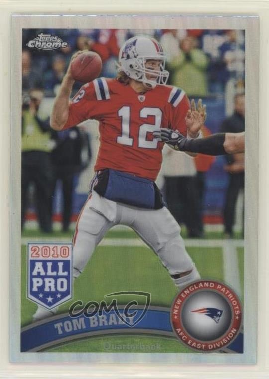 2011 Topps Chrome Refractor Tom Brady #20