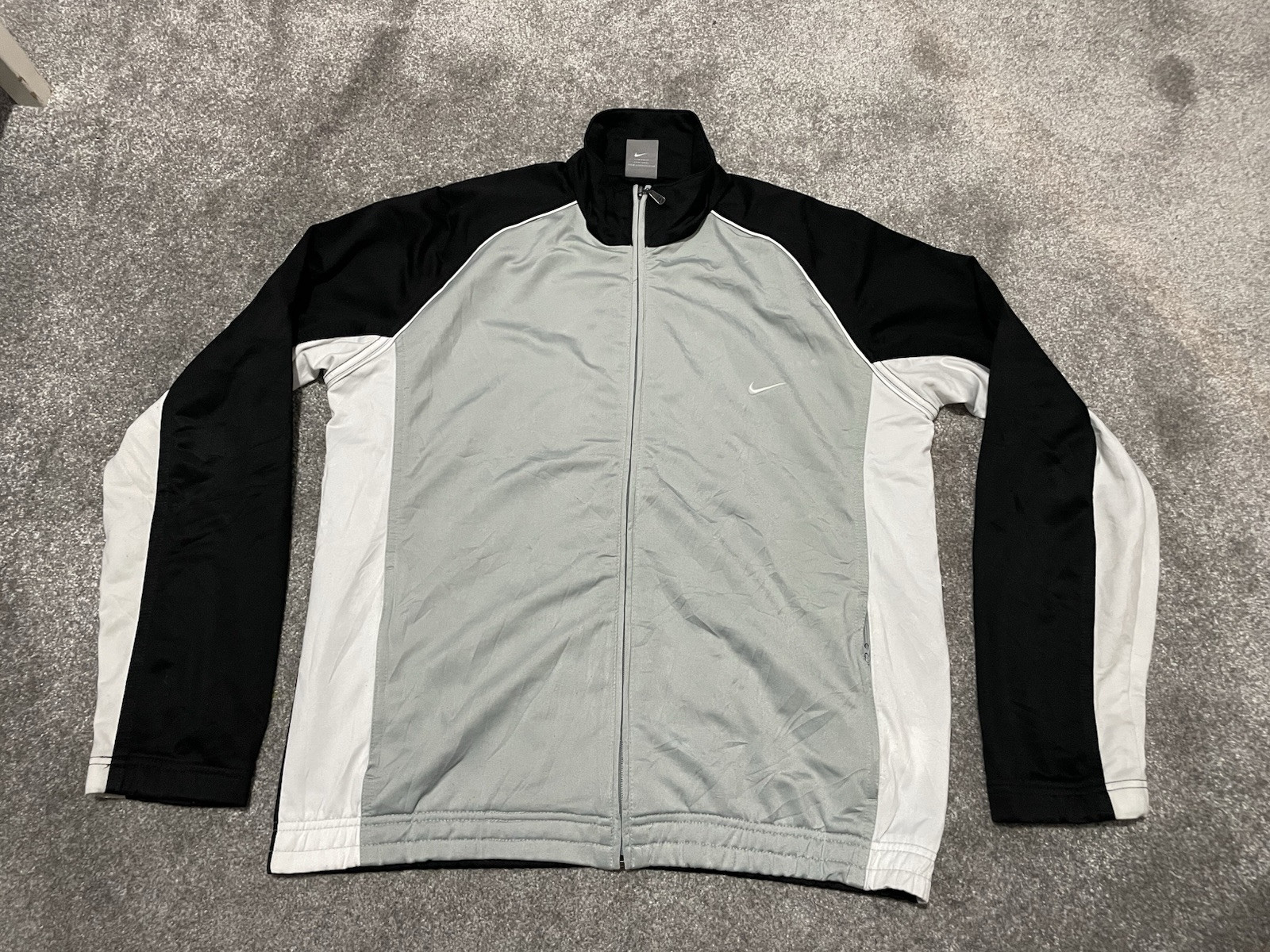 SACAI X NIKE Giacca a vento Nike Track full zip y2k retrò taglia large XL