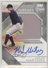 2016 Panini Elite Extra Edition Silver 75/99 Nolan Martinez #FTSA-NM Auto 1u4