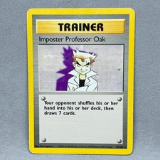 Imposter Professor Oak [1st Edition] #73 Prices | Pokemon Base Set