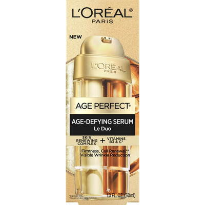 L Oréal Paris Age Perfect Le Duo Hydrating Face Serum, Age-Defying Formula, 30ml