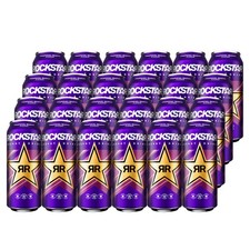 Rockstar Energy Punched Guava mit Taurin und Koffein 500ml 24er Pack