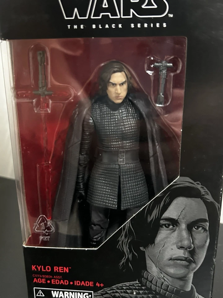 Hasbro Star Wars the Black Series Kylo Ren Unmasked 6-inch Action Figure 45 - Image 2 of 4