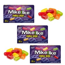 Mike & Ike Thrill Ride 120g Theatre Box Fruity Chewy Candy USA Sweets Limited