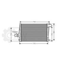 Ladeluftkühler für Audi Allroad 2.5 TDI quattro Bj.00-05
