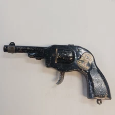 1950's Marx - G-MAN "Sparkling Pop Pistol"  Pressed Steel