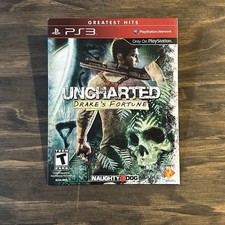 Uncharted: Drake's Fortune Greatest Hits Playstation 3 Not For Resale w Sleeve