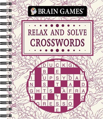 Brain Games - Relax and Solve: Crosswords (Toile)