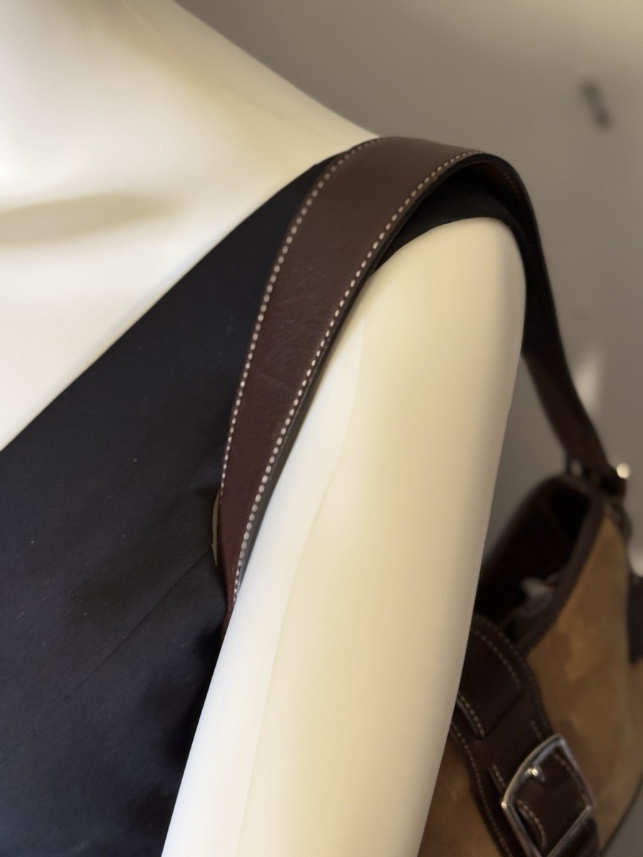 バッグ Coach y2k Hampton Ltd Suede Hobo Bag Vtg coach suede hand bag Y2K Hampton hobo bag Shoulder Bag Woman