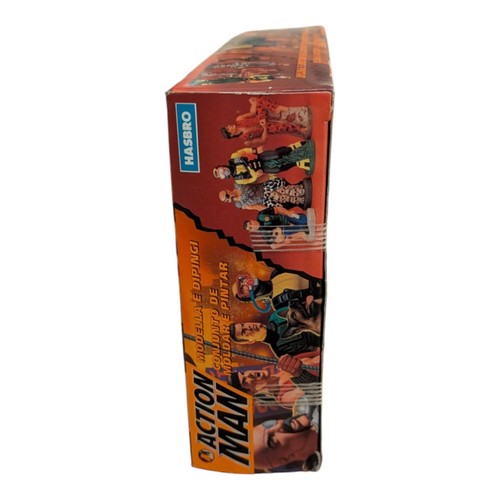 VERY RARE 1997 ACTION MAN MOLDS MAL SET NINJA DR X AQUA POLICE HASBRO NEW MIB ! - Picture 2 of 6