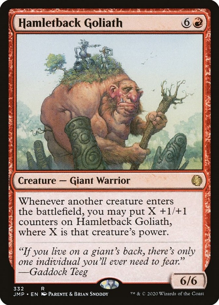 Hamletback Goliath Jumpstart LP MTG 332