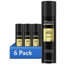 Tresemme Extra Hold Hair Spray Travel Sz 1.5oz/42.5 Each Can Six 6 Can Pack