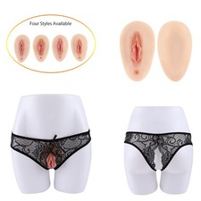 Silicone Hiding Gaff Pad Cosplay Female Physiology Structure Crodrwsser Vaginal